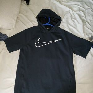 Nike Running Short Sleeve fleece Hoodie